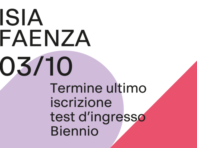 Scadenza termini iscrizioni test di ingresso biennio